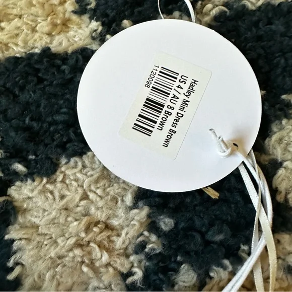 Brand new with tags princess Polly Hadley mini dress in brown - Picture 4 of 4